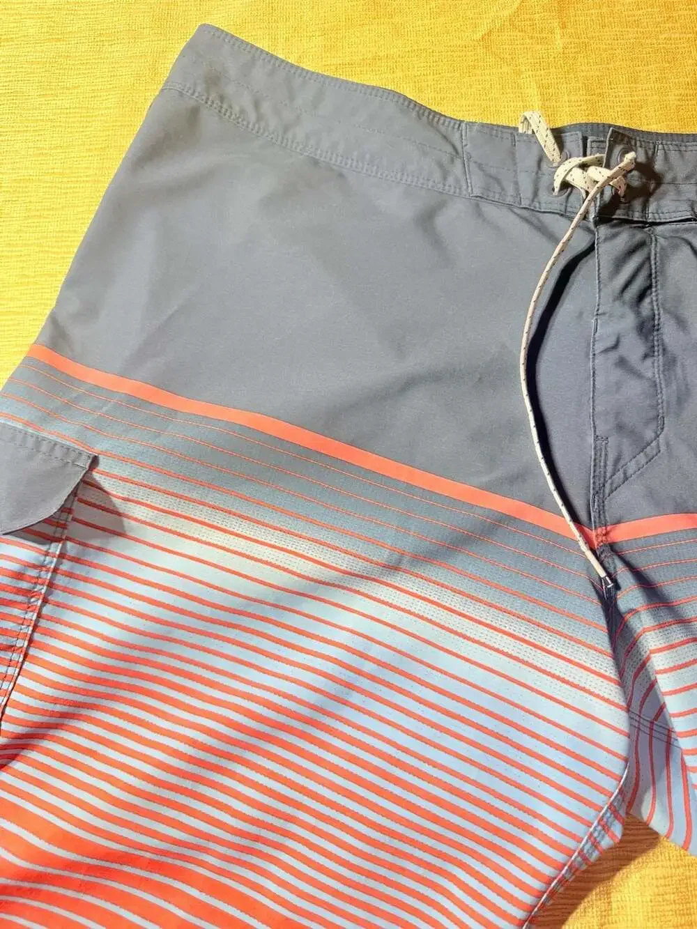 Billabong Recycled All Day Pro Board Shorts, Mens 40, Red & Blue Striped
